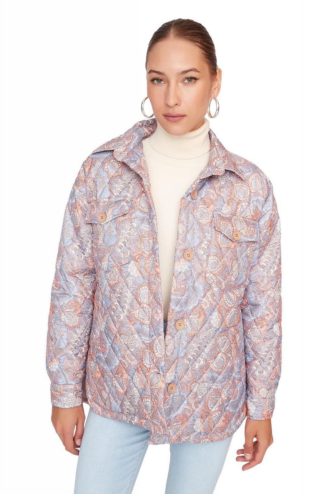 Куртка TRENDYOL Пуховик Текстурированная, фото №3