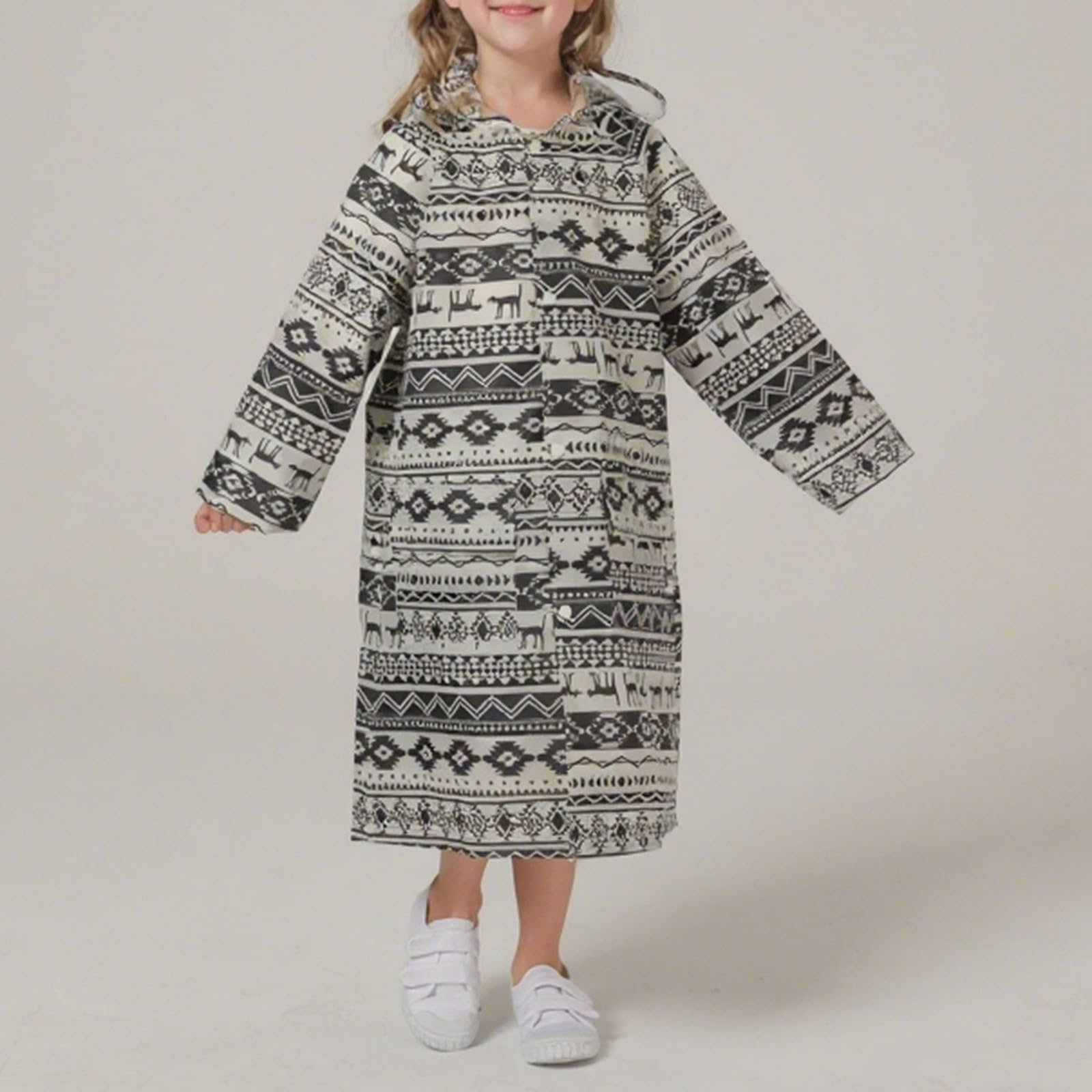 Детская дождевая куртка для активного отдыха, походов, солнцезащиты, длинный плащ, тонкая переходная куртка, повседневный дождевик для семейных путешествий, походов и фестивалей, фото №3 Детская дождевая куртка для активного отдыха, походов, солнцезащиты, длинный плащ, тонкая переходная куртка, повседневный дождевик для семейных путешествий, походов и фестивалей, фото №3