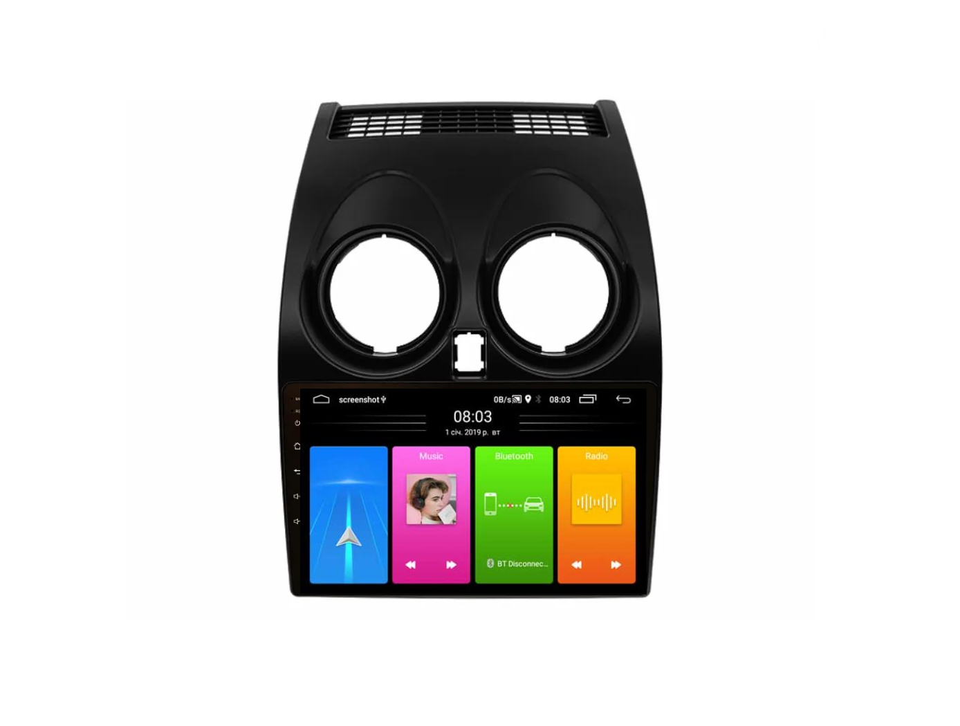 Штатна магнітола Nextone 901 2+32GB. CARPLAY Nissan Qashqai 2007-2014 360, фото №1 Штатна магнітола Nextone 901 2+32GB. CARPLAY Nissan Qashqai 2007-2014 360, фото №1