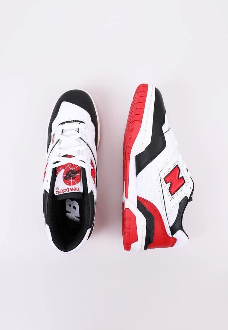 Кросівки New Balance 550 White Red Black, фото №8