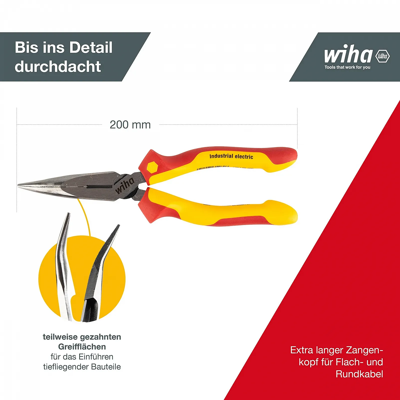 Плоскогубцы Wiha Industrial Electric с режущей кромкой, изогнутые, удлиненные 40 




























































































































































































(35462) 200 мм, фото №3