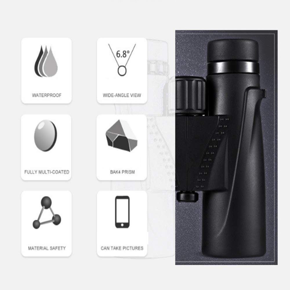 Бинокль Spacmirrors Водонепроницаемый Компактный для наблюдения за птицами, фото №2
