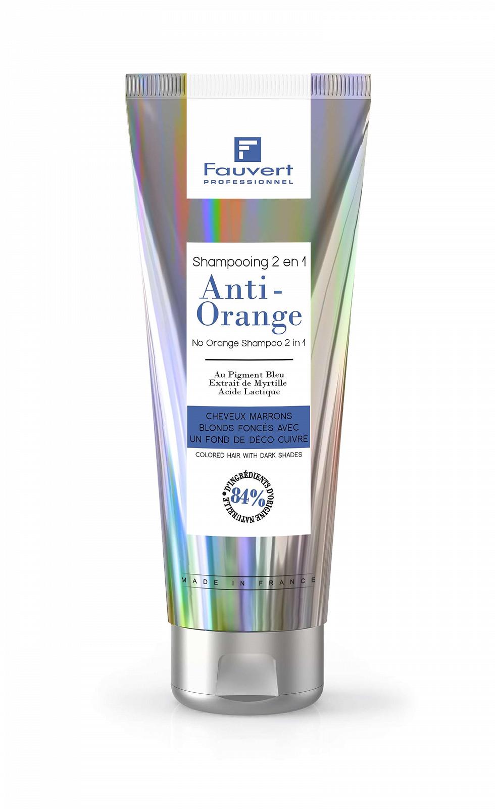 Шампунь Fauvert Professionnel 2-в-1 Anti-Orange 225 мл, фото №1