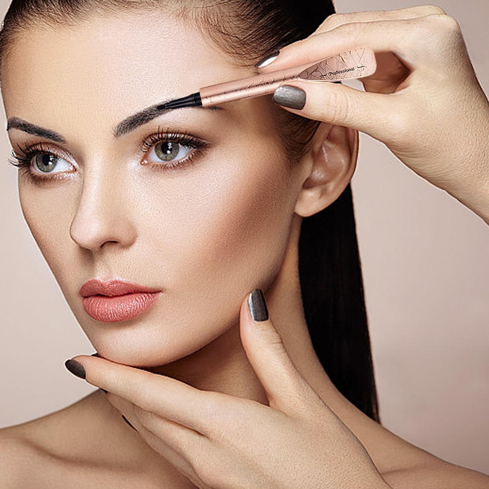 Карандаш для бровей 3D Waterproof Microblading Magic 4 Fork Tips для девочек, фото №3