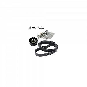 Комплект поліклинового ременя SKF VKMA 34101 для FORD MAZDA - Фото 1