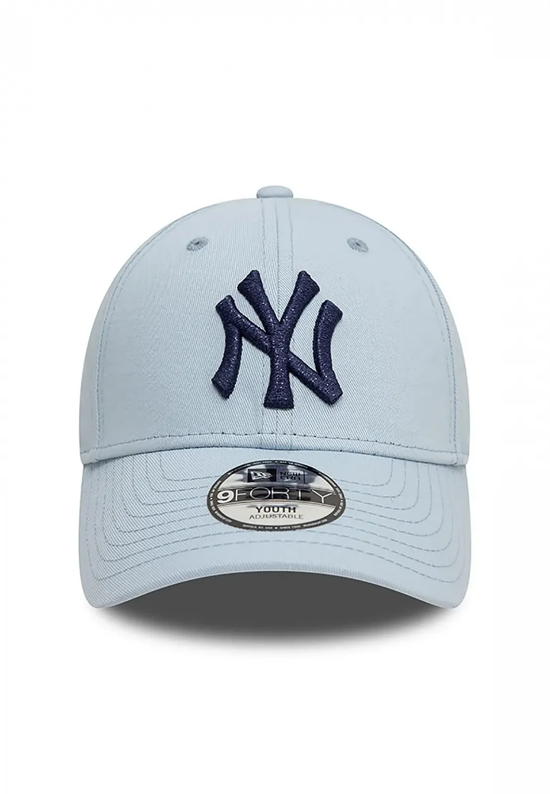 Дитяча кепка New Era 9Forty Metallic New York Yankees Sky, фото №2
