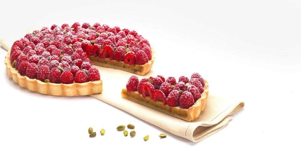 Форма для тарта и киша Pyrex Asimetria со съемным дном набор из 4 шт. 14 x 10 x 4 см черная, фото №2