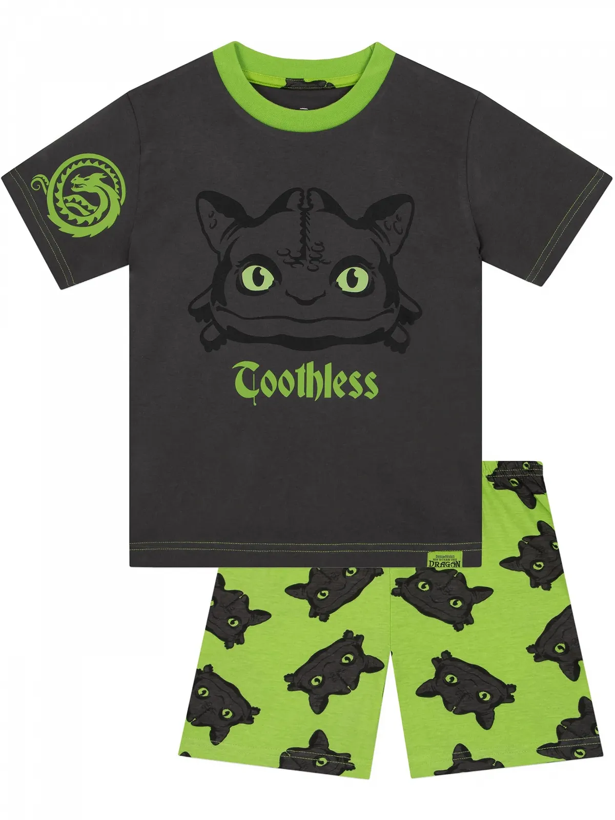 Піжама How To Train Your Dragon Toothless для хлопчиків, фото №1 Піжама How To Train Your Dragon Toothless для хлопчиків, фото №1