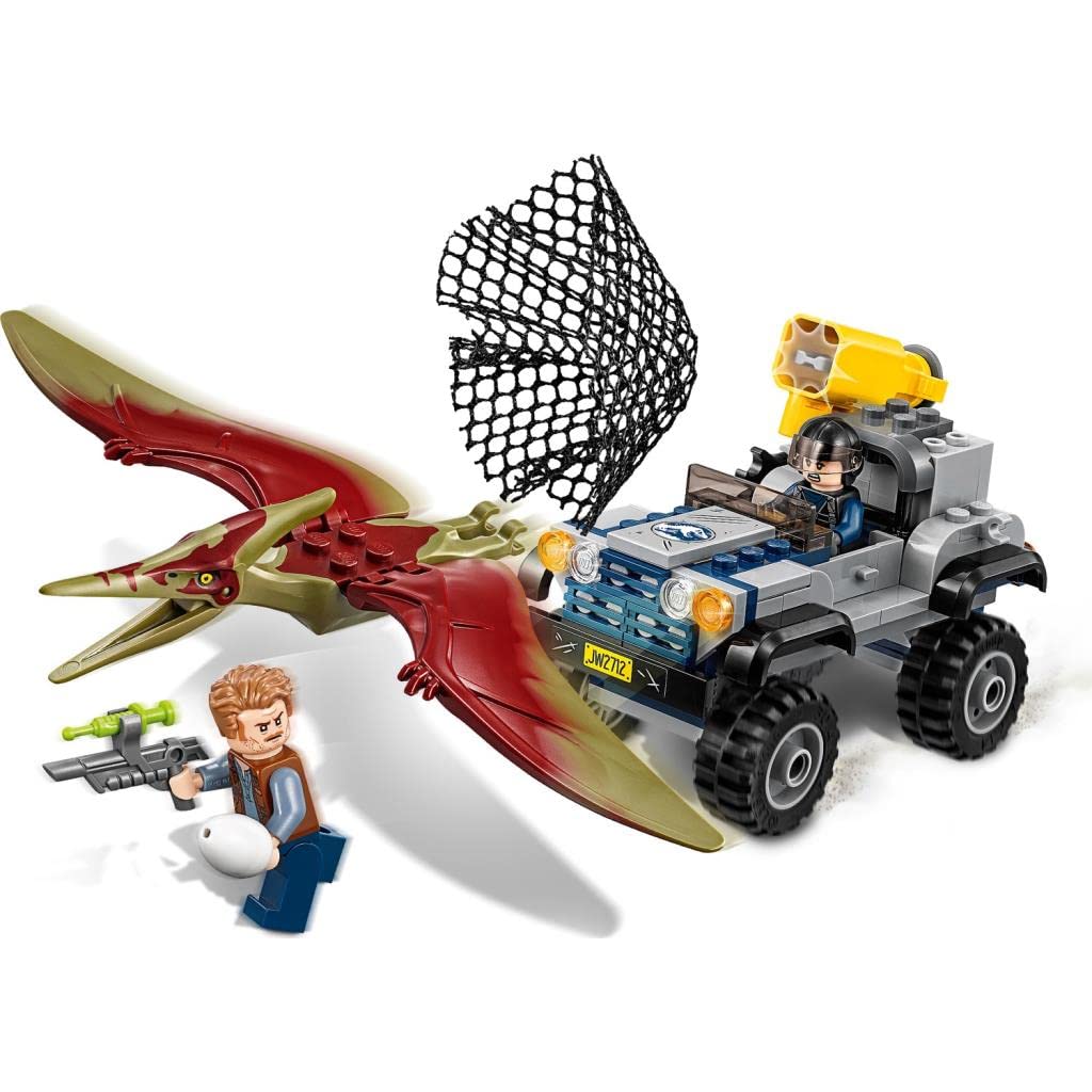 Набор LEGO 75926 Jurassic World Fallen Kingdom Pteranodon Chase, игрушка динозавр, набор для конструирования для детей, фото №5