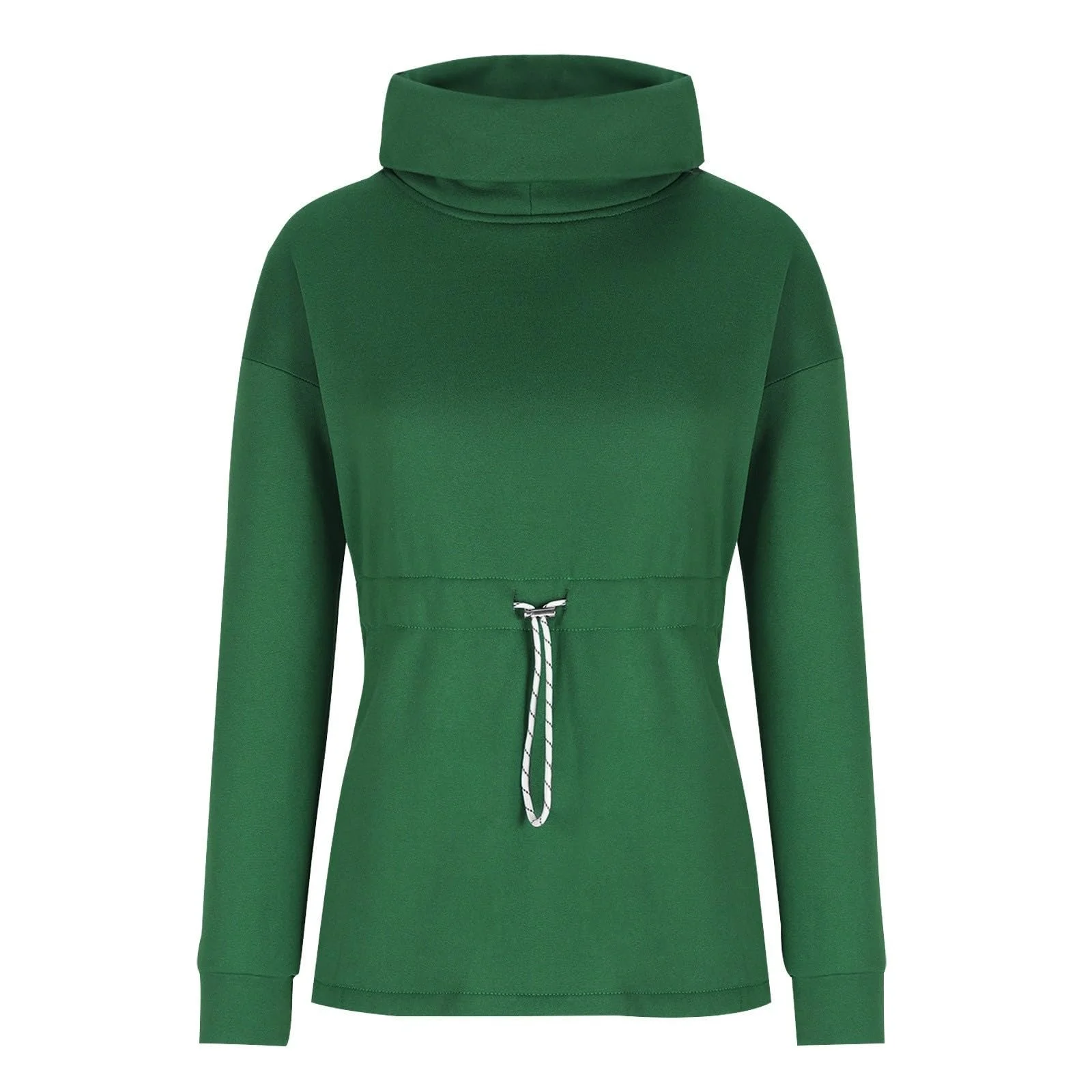 Кофта без капюшона осінньо-зимова з куліскою на талії, фото №5 Кофта без капюшона осінньо-зимова з куліскою на талії, фото №5