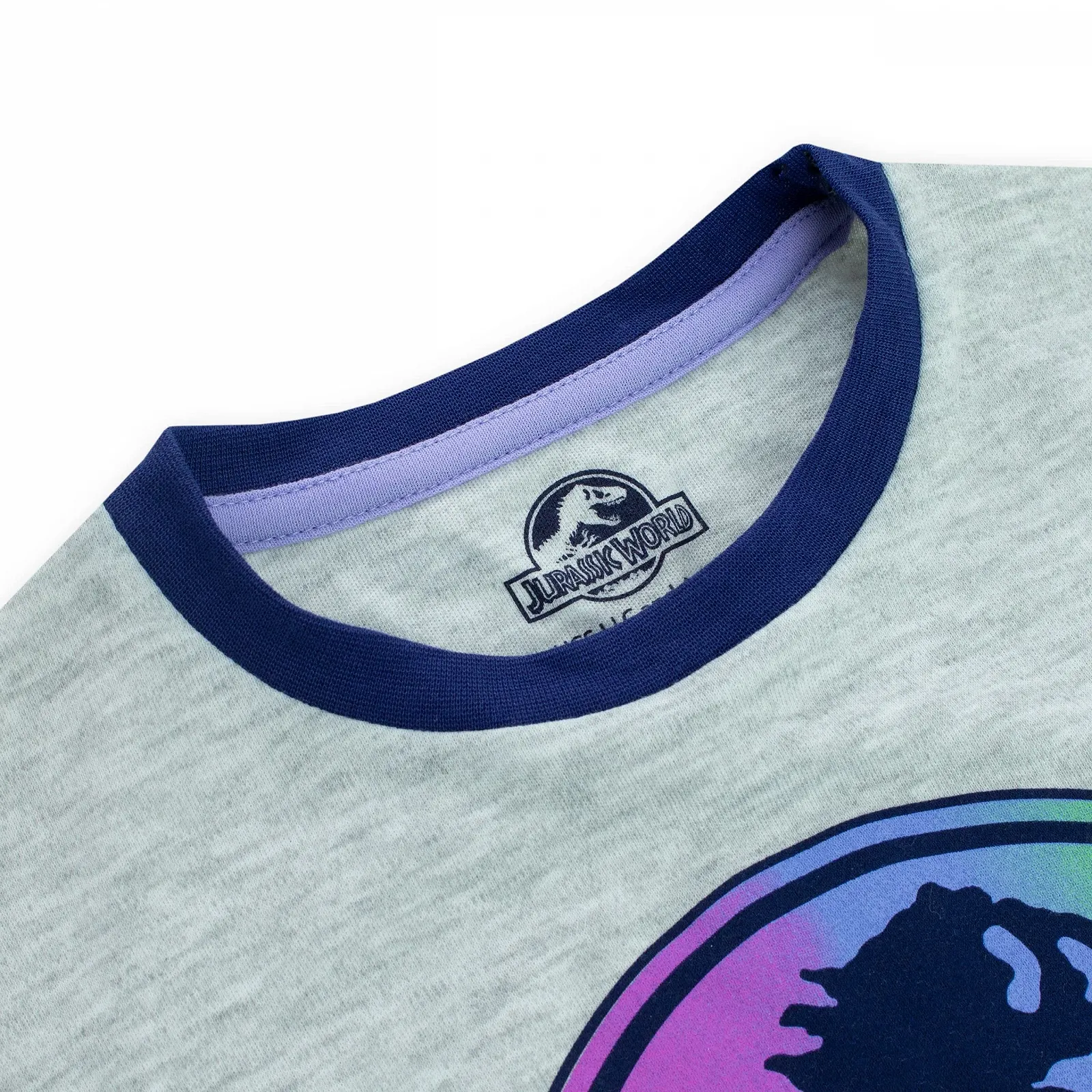 Комплект пижамы для девочек Jurassic World Dinosaur, с короткими рукавами, фото №5 Комплект пижамы для девочек Jurassic World Dinosaur, с короткими рукавами, фото №5