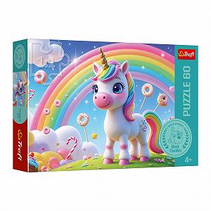 Пазл Trefl Родина Трефликів Candy World 60 елементів - Фото 1