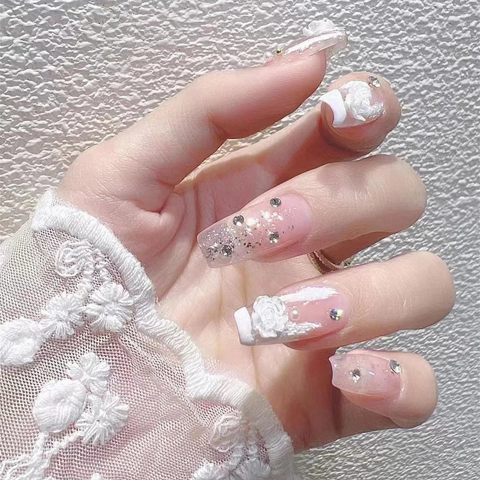 Прикраса для нігтів Квітка Harilla для стильного манікюру, фото №5