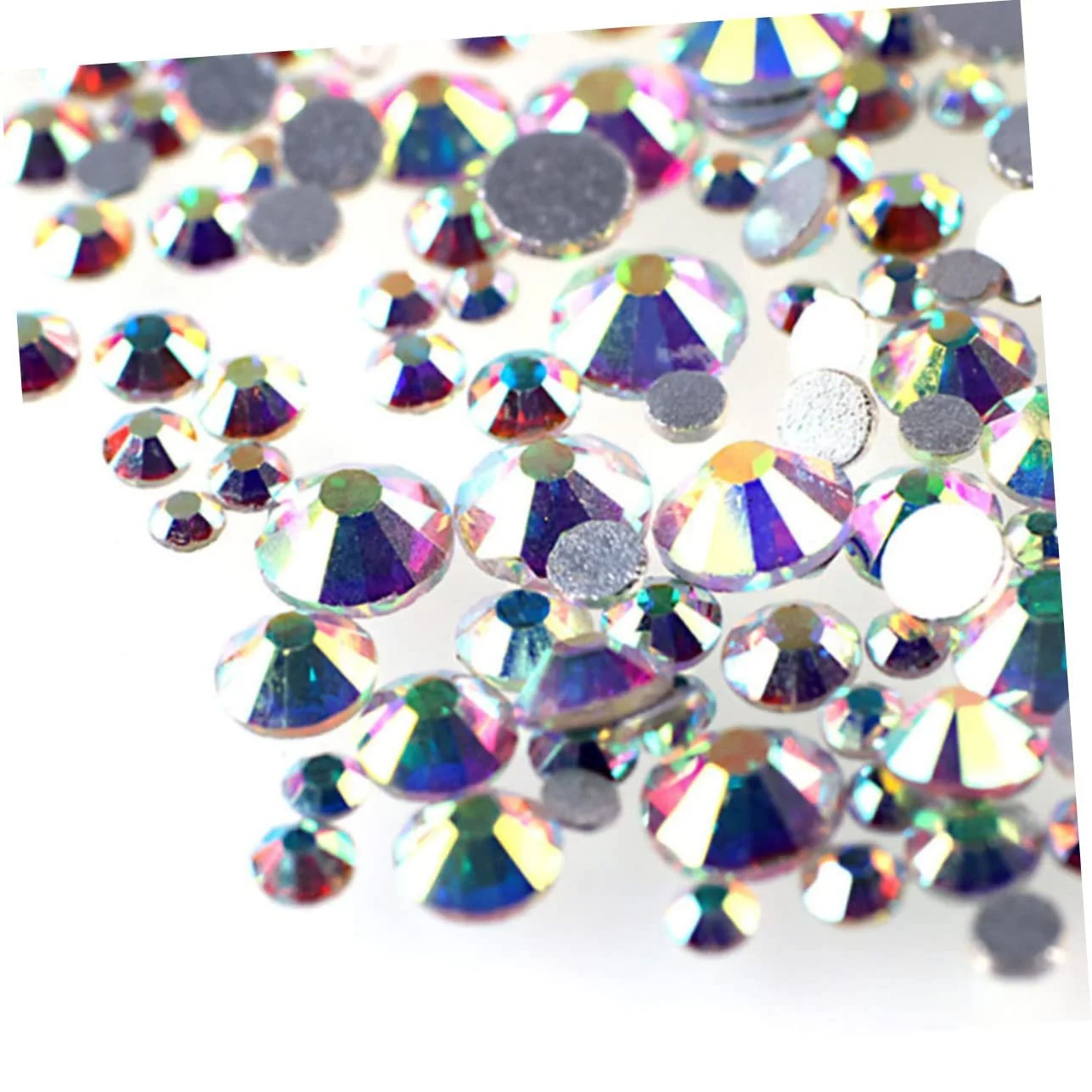 Стразы для ногтей Healeved, 1440 шт., Crystal AB, фото №6