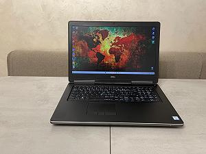 Dell Precision 7710, 17,3" FHD IPS, i7-6820HQ, 16GB, 256GB+500GB, Nvidia 4GB - Фото 1