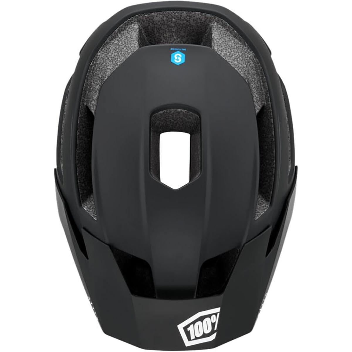 Шолом 100% Altis Helment Чорний L-XL, фото №5