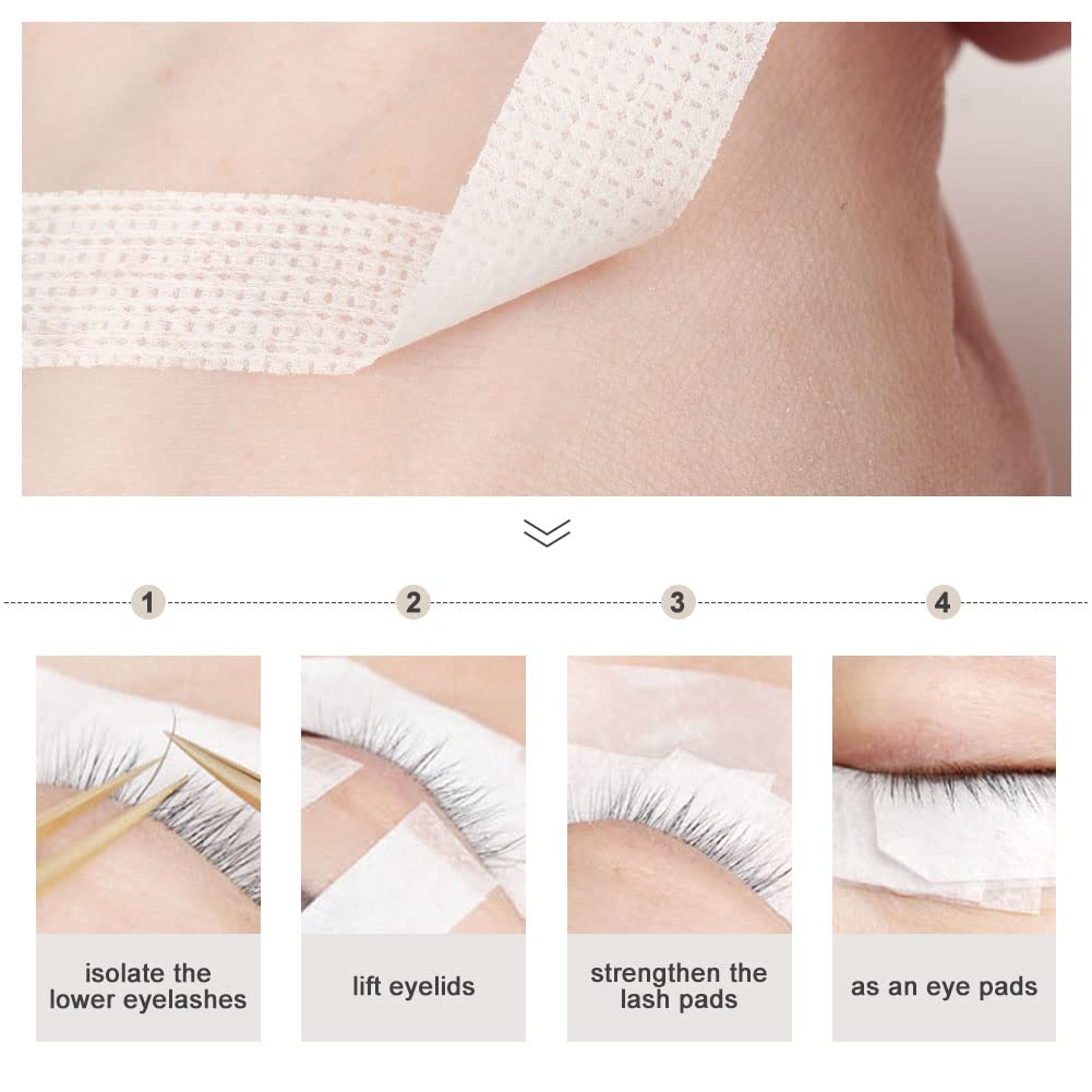 Скотч Lunamoon 6 Rolls Eyelash Tape для нарощення вій (Колір), фото №2