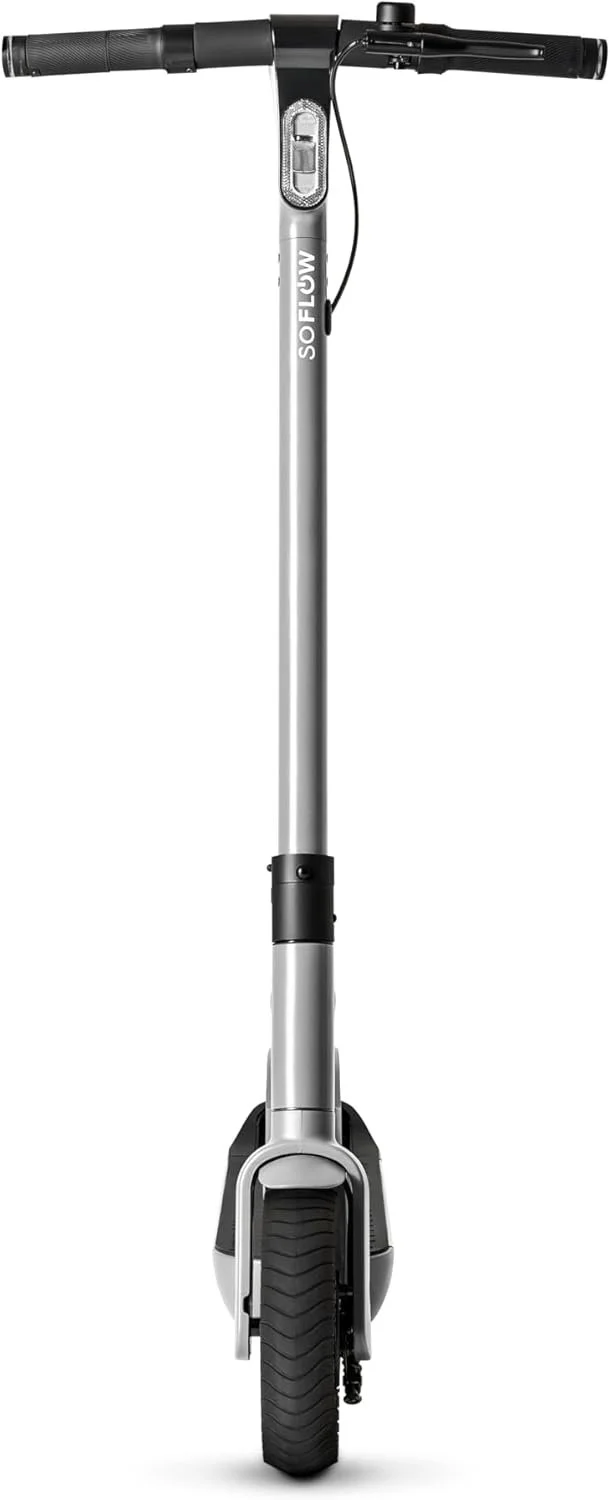 Електросамокат SOFLOW SO ONE+ / 40 км запас ходу / 500 Вт / 9" колеса / 120 кг навантаження / 22 км/г /  Сріблясто-сірий, фото №4