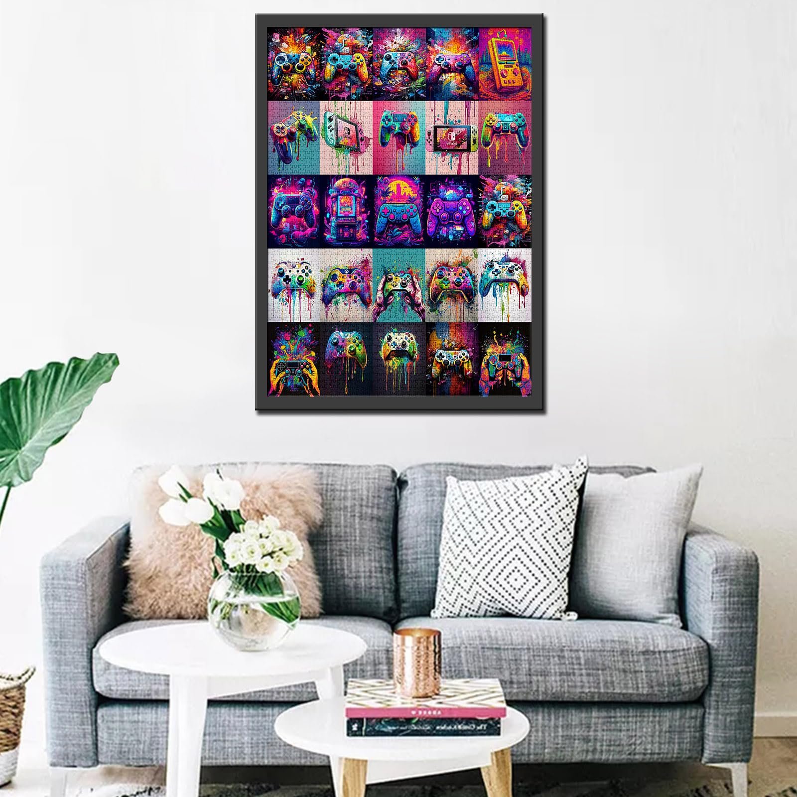 Пазл Tucocoo Video Game Watercolour 1000 деталей, фото №3 Пазл Tucocoo Video Game Watercolour 1000 деталей, фото №3