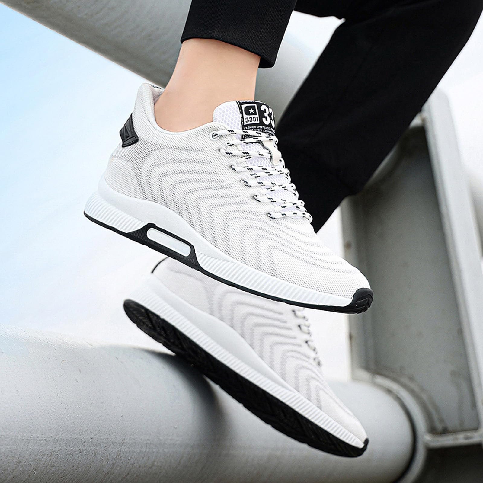 Чоловічі Кросівки з ліфтом 6 см, Кросівки на шнурівці, легкі дихаючі Кросівки для костюма, спортивне взуття на шнурівці, взуття для відпочинку, фото №5 Чоловічі Кросівки з ліфтом 6 см, Кросівки на шнурівці, легкі дихаючі Кросівки для костюма, спортивне взуття на шнурівці, взуття для відпочинку, фото №5