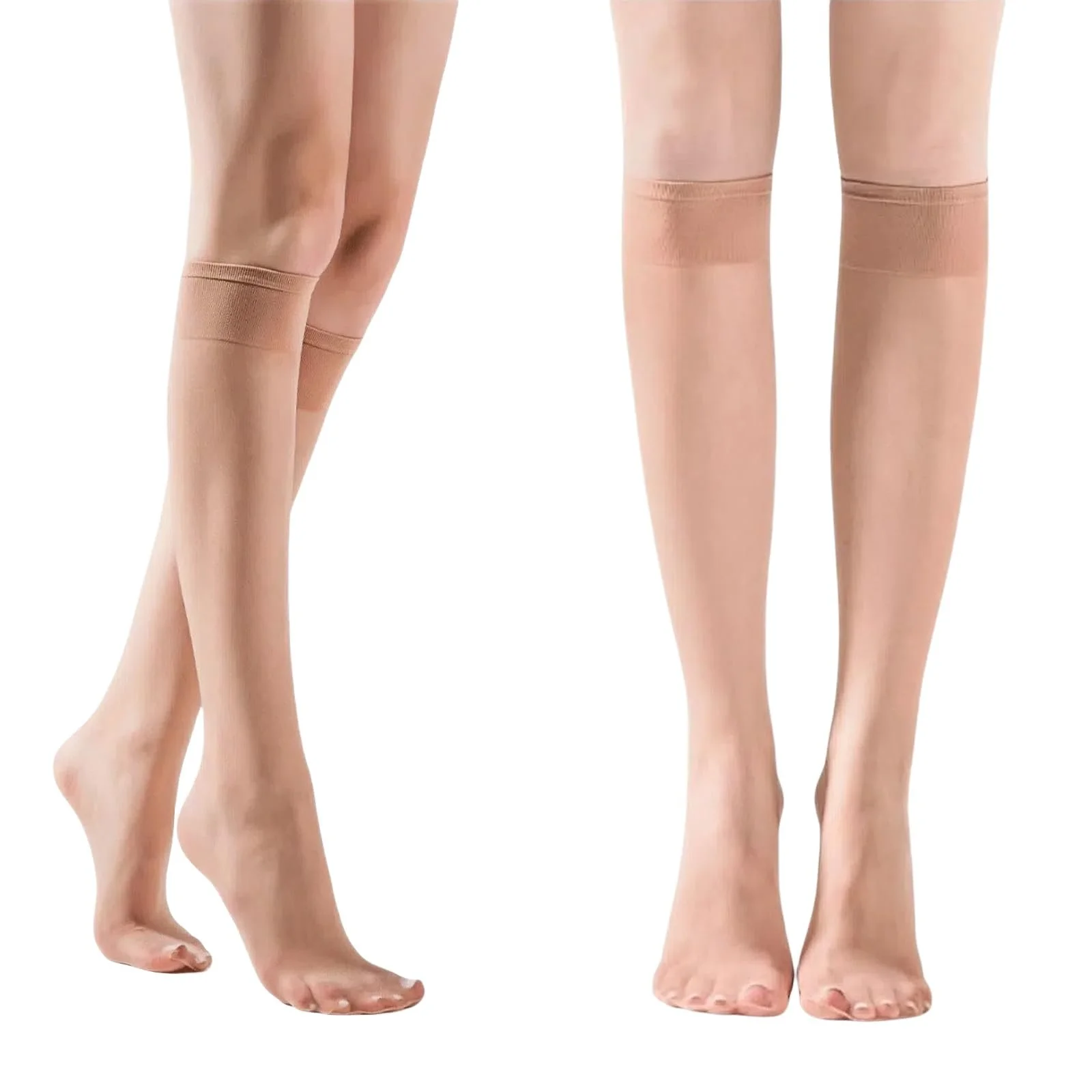 Шкарпетки гольфи жіночі з нейлону 12 пар, Універсальний розмір, фото №1 Шкарпетки гольфи жіночі з нейлону 12 пар, Універсальний розмір, фото №1