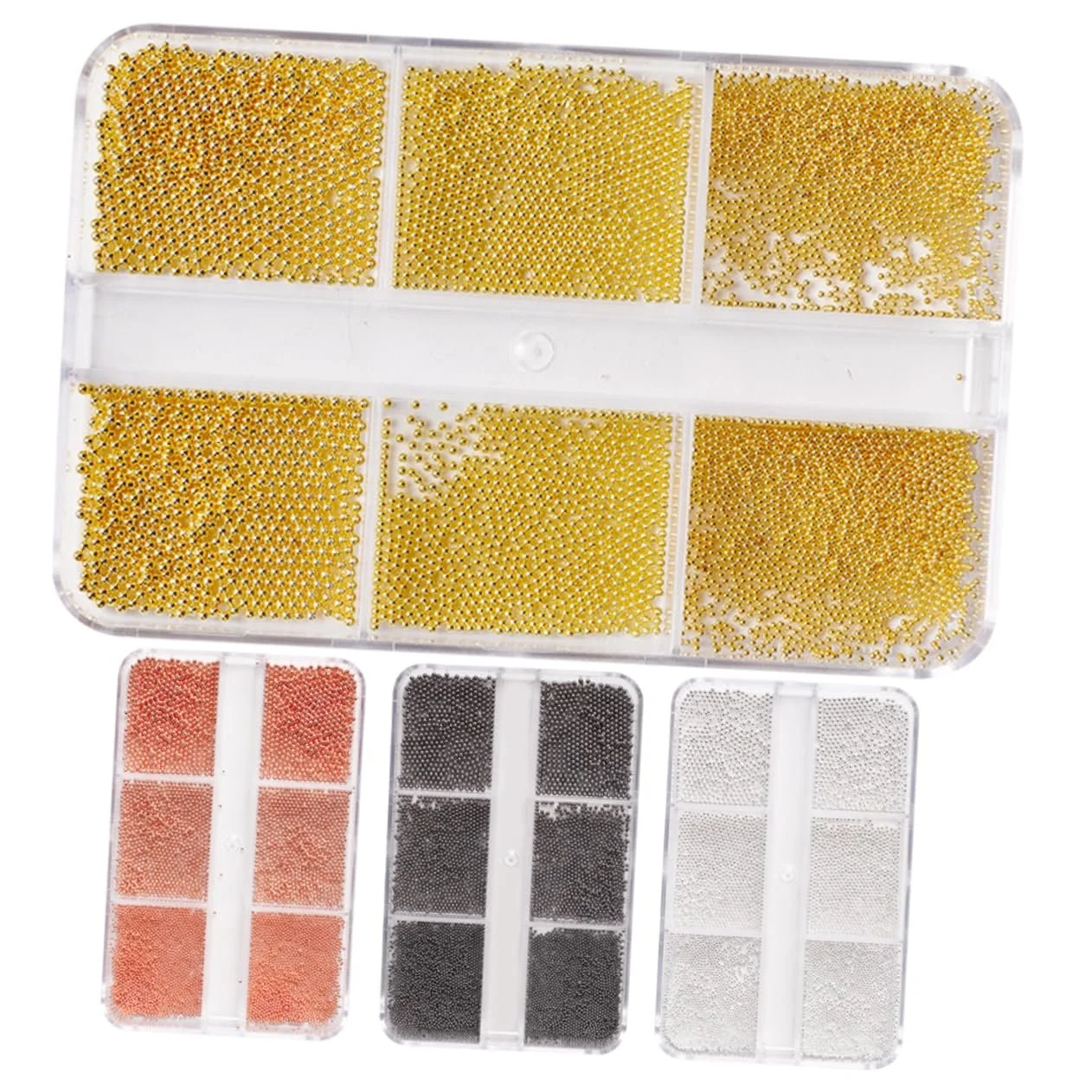 Ікра для нігтів Boxen Набір Міні-намистини для дизайну, фото №1