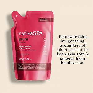 Увлажняющее средство для тела O Boticário Native SPA Слива, Парфюмированный лосьон для тела с каплями киноа для большего увлажнения, 400 мл synthetic.ua - Фото 1