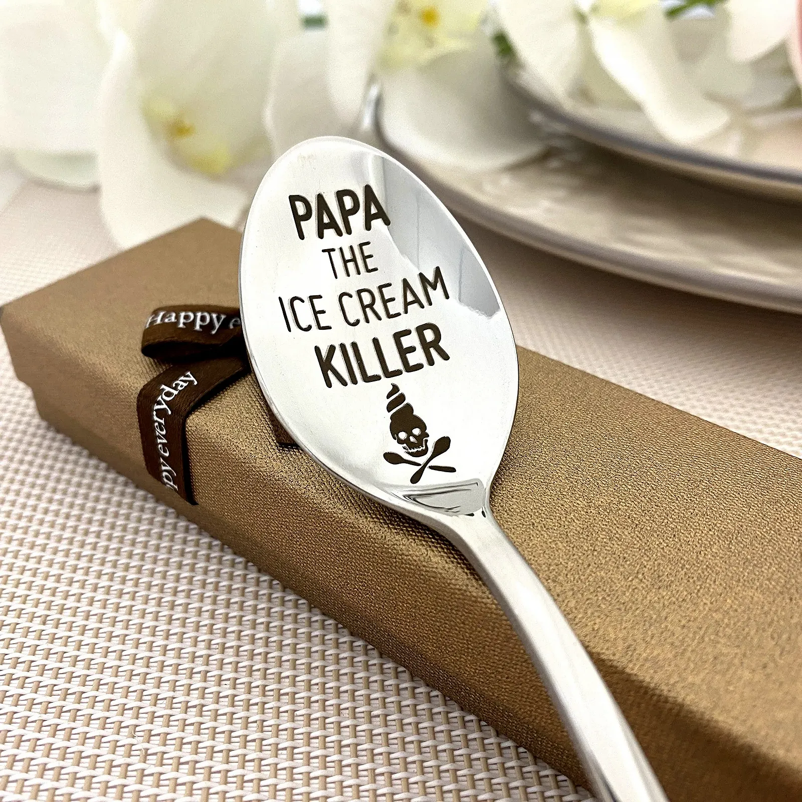 Ложка для мороженого Killer Spoon Подарок для папы на День отца, фото №1