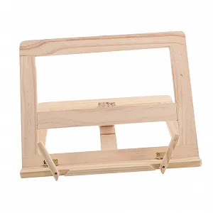 Регульована портативна дерев'яна підставка для ноутбука з ефективним відведенням тепла - Фото 1