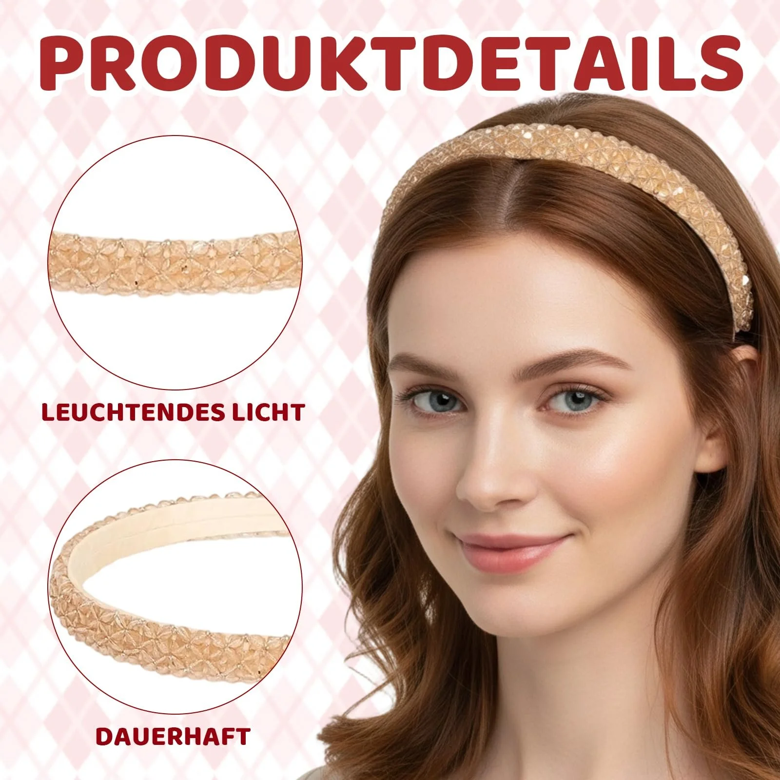 Жіночий обруч Набір з 3 шт., фото №3