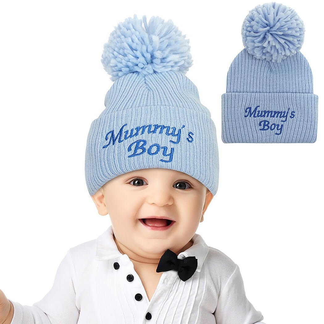 В'язана шапка з помпоном Yeeplant для дітей, фото №3