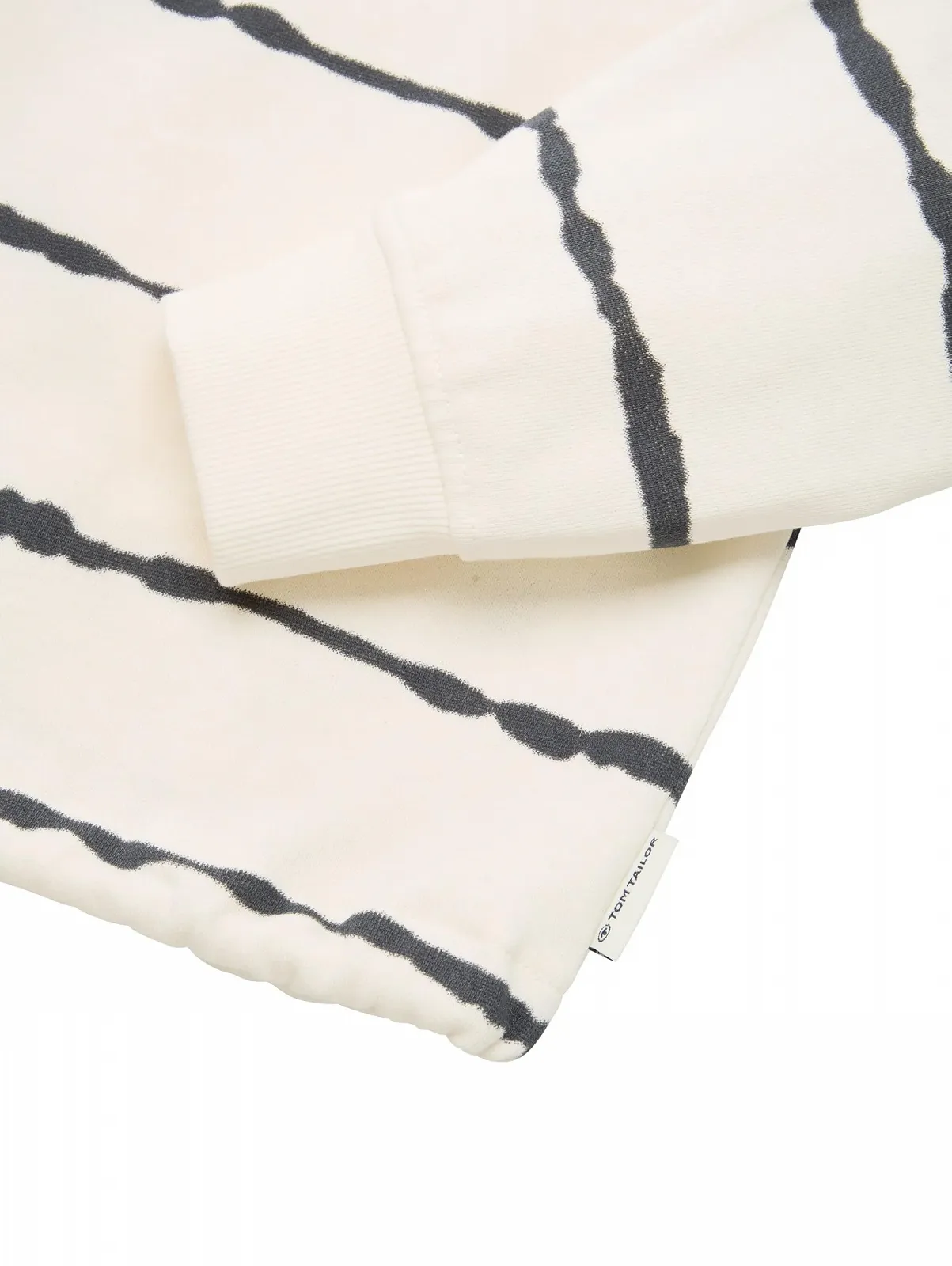 Укороченный свитшот для девочек TOM TAILOR с эффектом тай-дай, фото №3