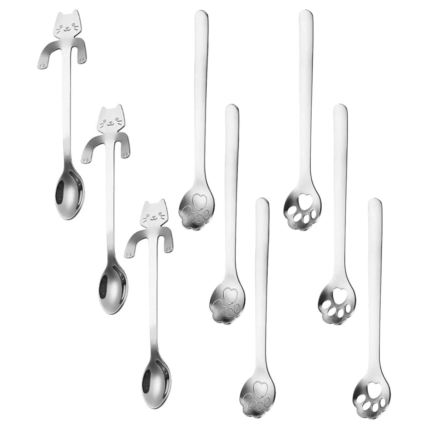 Набір з 9 ложок з кігтями, фото №1
