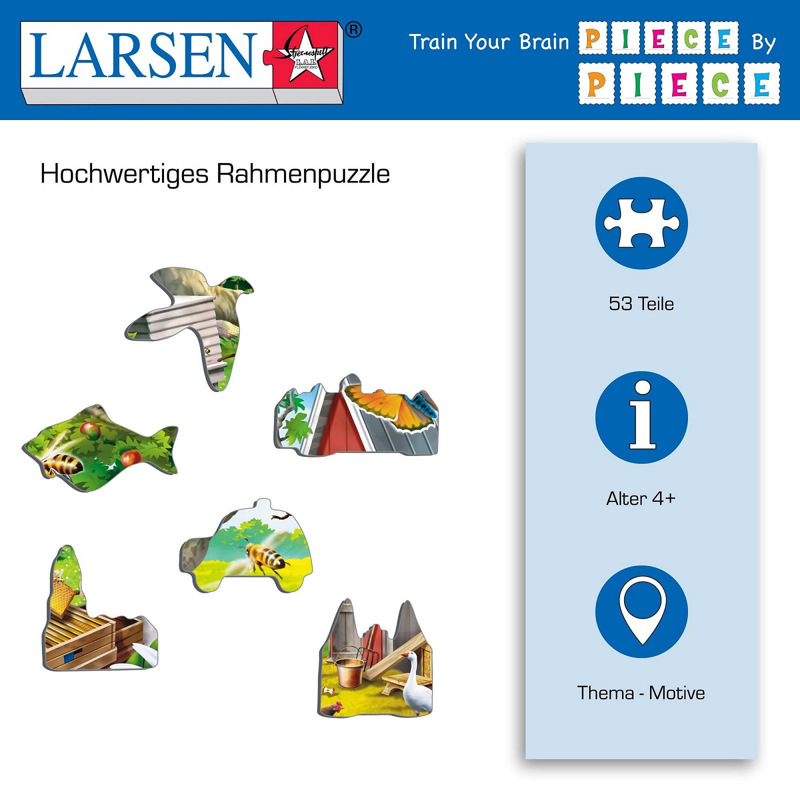 Пазл Larsen US39 Бджільництво, фото №3 Пазл Larsen US39 Бджільництво, фото №3