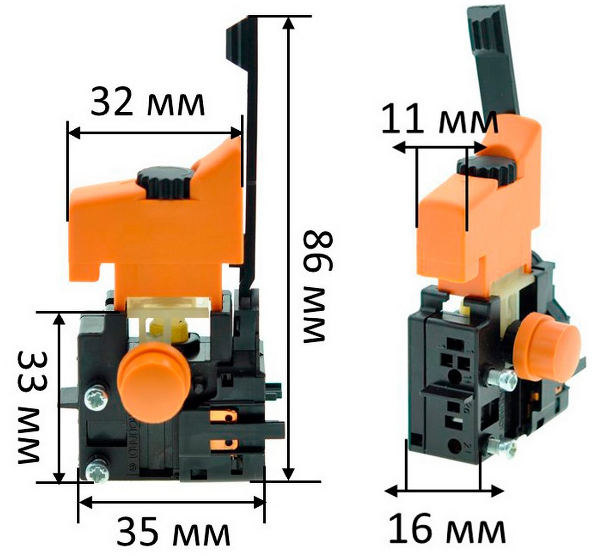 Кнопка дрілі Sparky BUR 130E 173391 арт.кн1529, фото №5 Кнопка дрілі Sparky BUR 130E 173391 арт.кн1529, фото №5