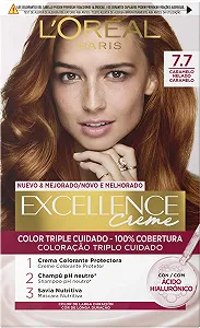 Фарба для волосся L'Oréal Paris Excellence Creme Ink #7.7-Caramelo Helado 192 мл - Фото 1