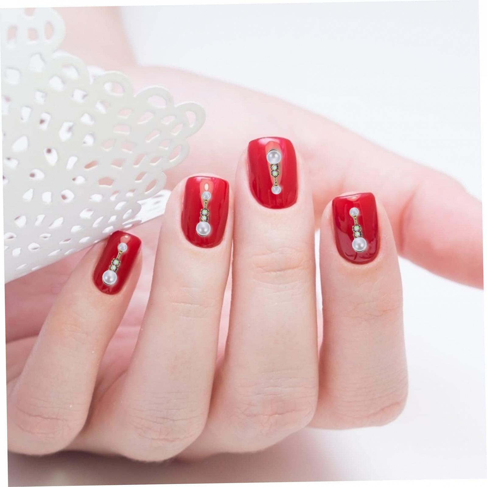 Аксессуары для маникюра Beavorty 20 штук, металлические декоративные украшения для ногтей для женщин, фото №8