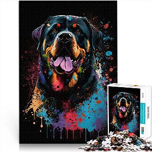 Пазл Rottweiler 1000 элементов 19.7 x 29.5 дюймов - Фото 1