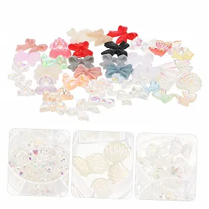 Подвеска для ногтей FOMIYES Бабочка 3D synthetic.ua - Фото 1