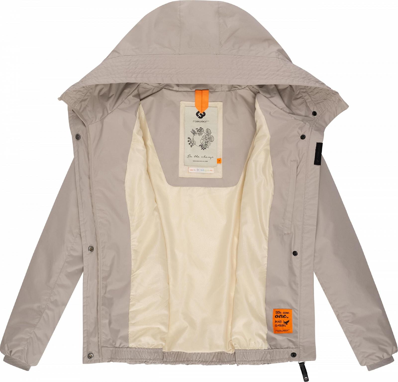 Переходная куртка Ragwear Vannesa Женская Легкая Куртка Короткая с Капюшоном, фото №5