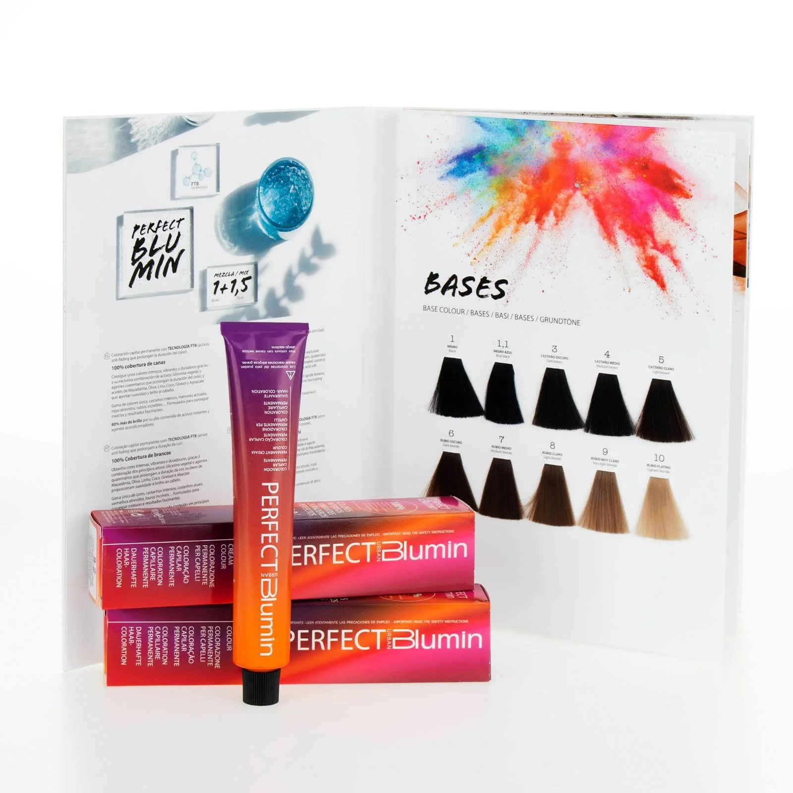 Фарба для волосся Blumin Urban Perfect No.8.32 Світлий бежевий блонд, 100 мл, фото №5 Фарба для волосся Blumin Urban Perfect No.8.32 Світлий бежевий блонд, 100 мл, фото №5