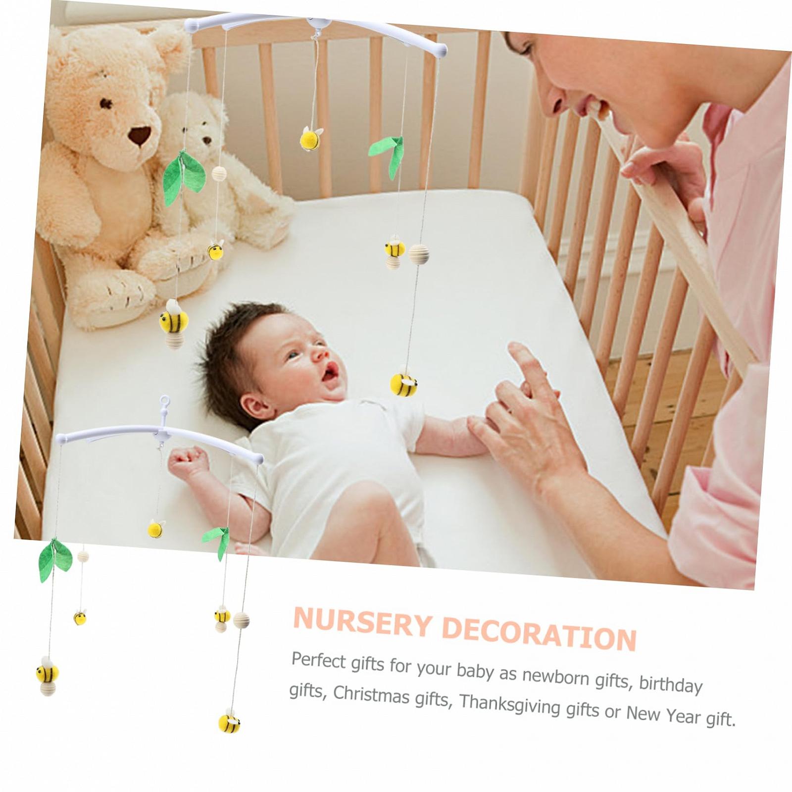 Подвеска KOMBIUDA Small Bee Christmas Crib Accessory Пчела Пластик Держатель, фото №2