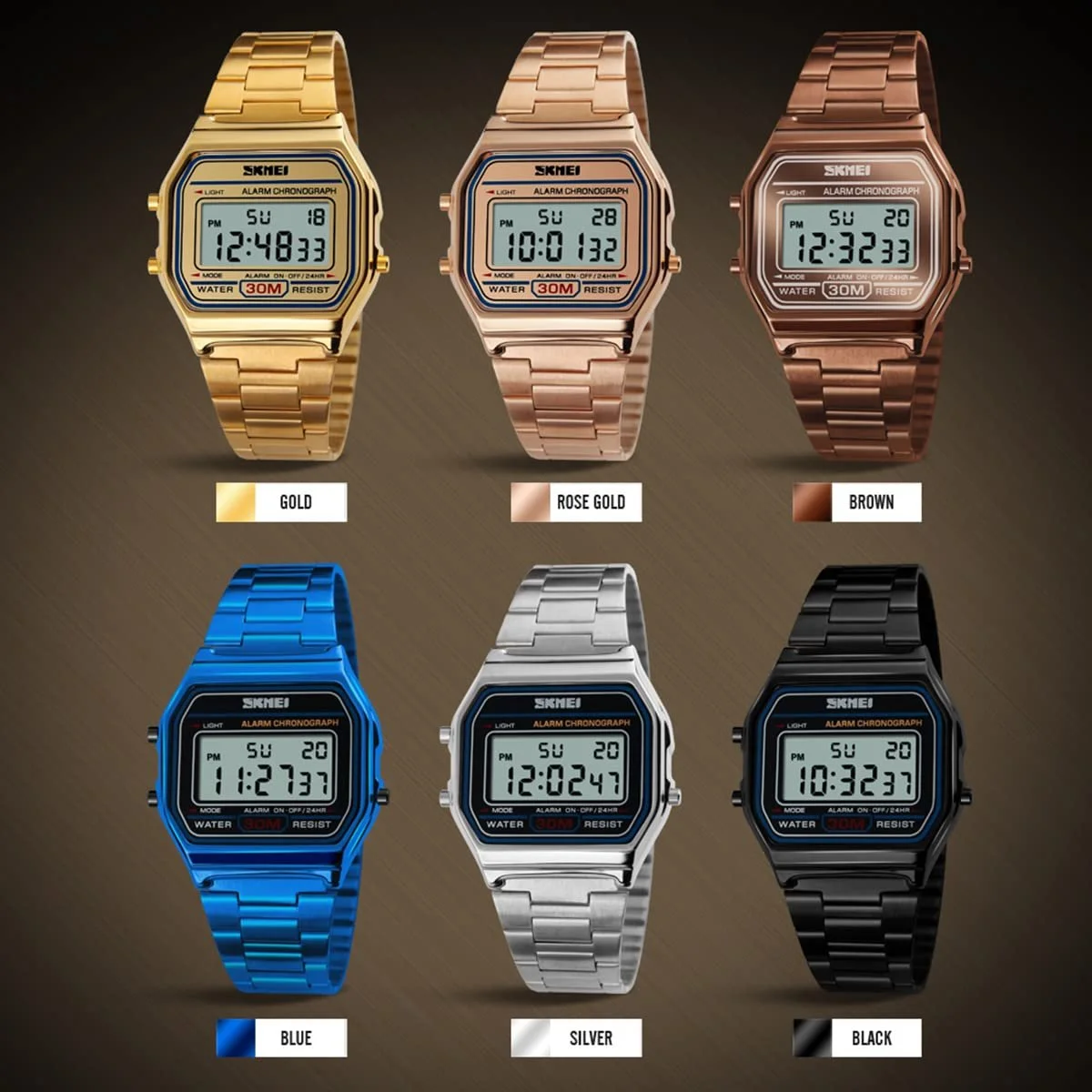 Ретро-цифровые часы, фото №6