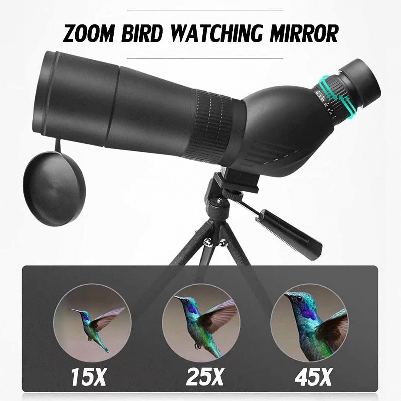 Монокуляр HD 15-45 x 60 Zoom з тримачем для смартфона та штативом, фото №3