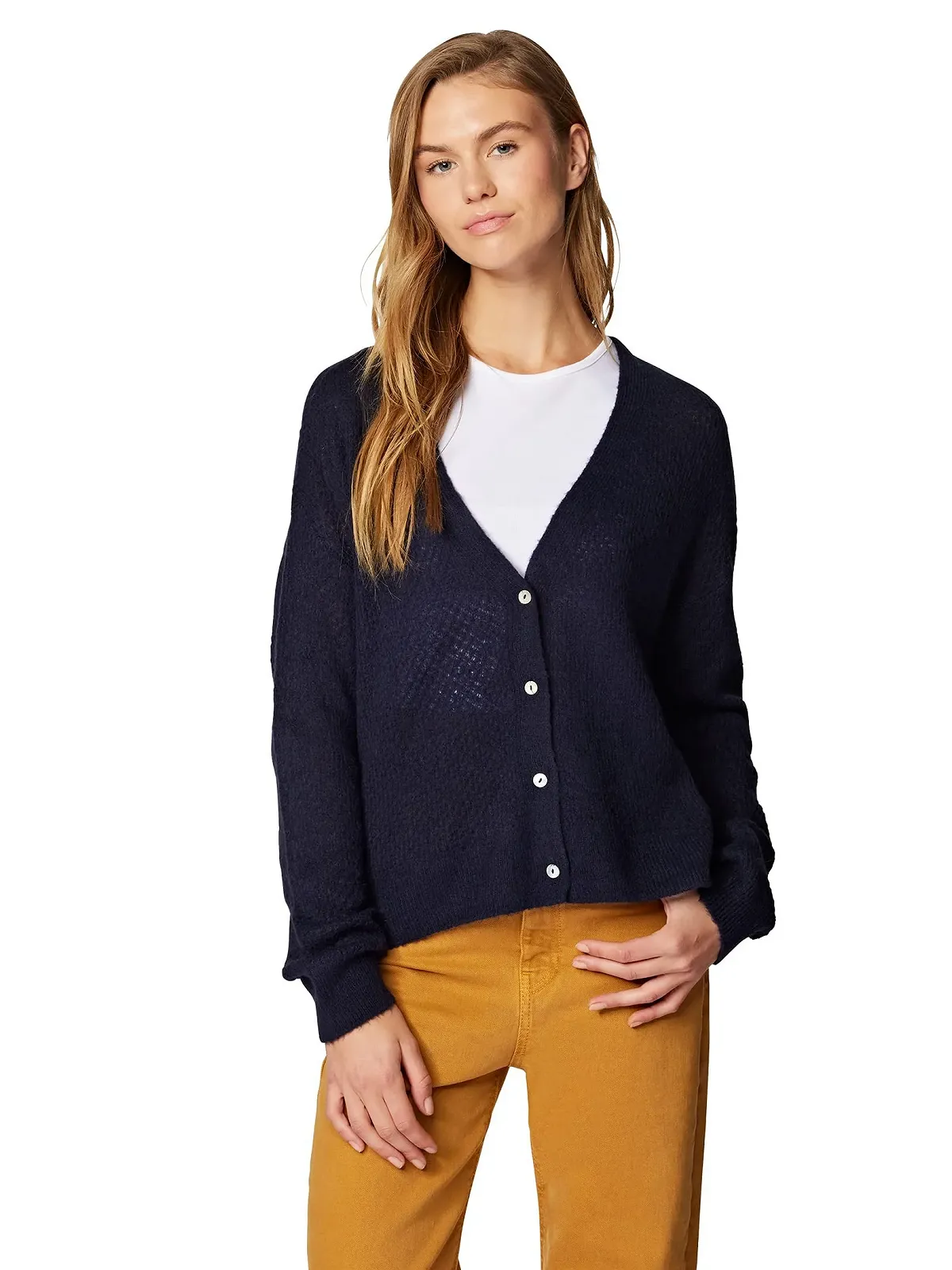 Кардиган Mavi Regular Вязаный однотонный, фото №2