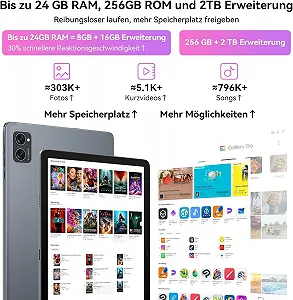 Планшет 10" TABWEE T20 (8+16)/256Gb 8 ядер Android 15 5000 mAh Серый цена на synthetic.ua - Фото 1 Планшет 10" TABWEE T20 (8+16)/256Gb 8 ядер Android 15 5000 mAh Серый synthetic.ua - Фото 1