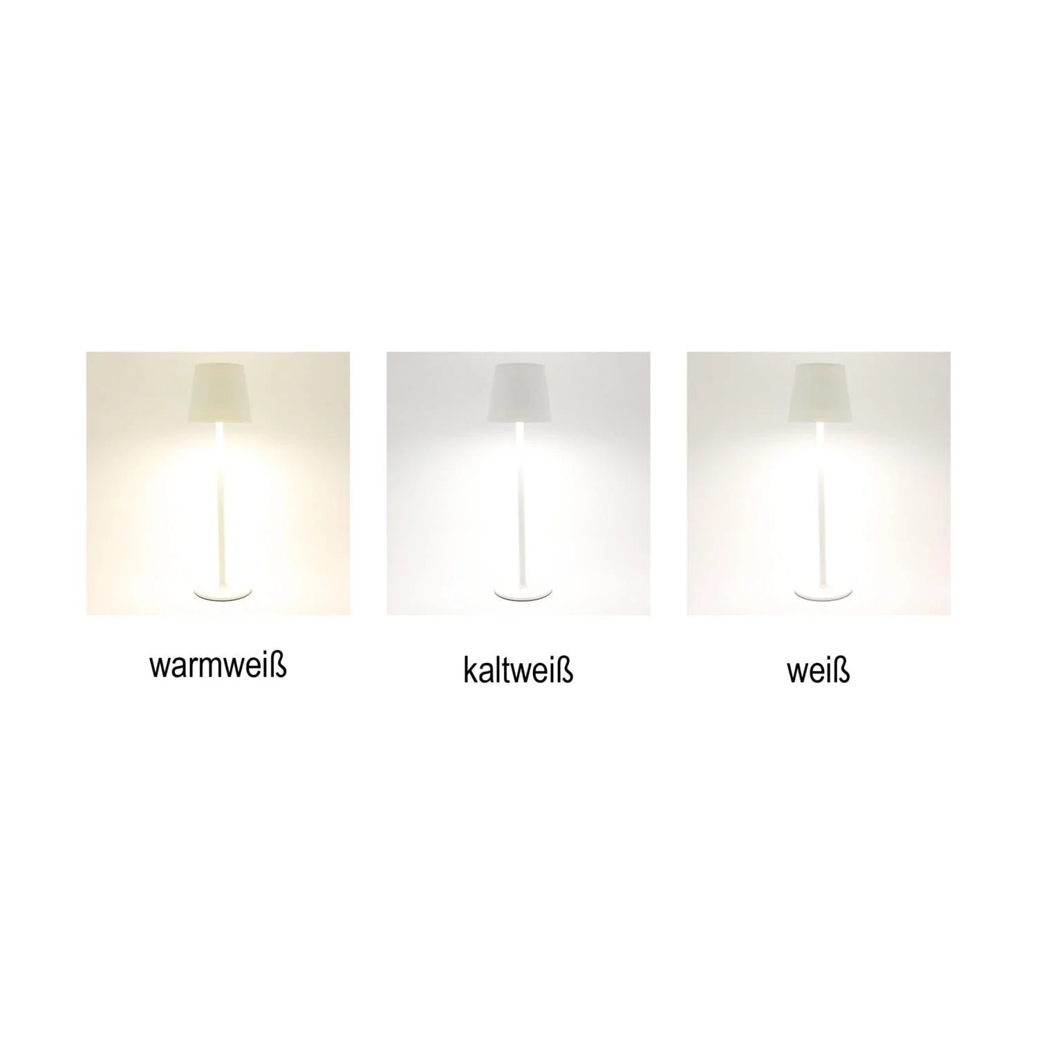 Настільна лампа Idena Touch 50124 LED USB-C регульована за висотою White, фото №5