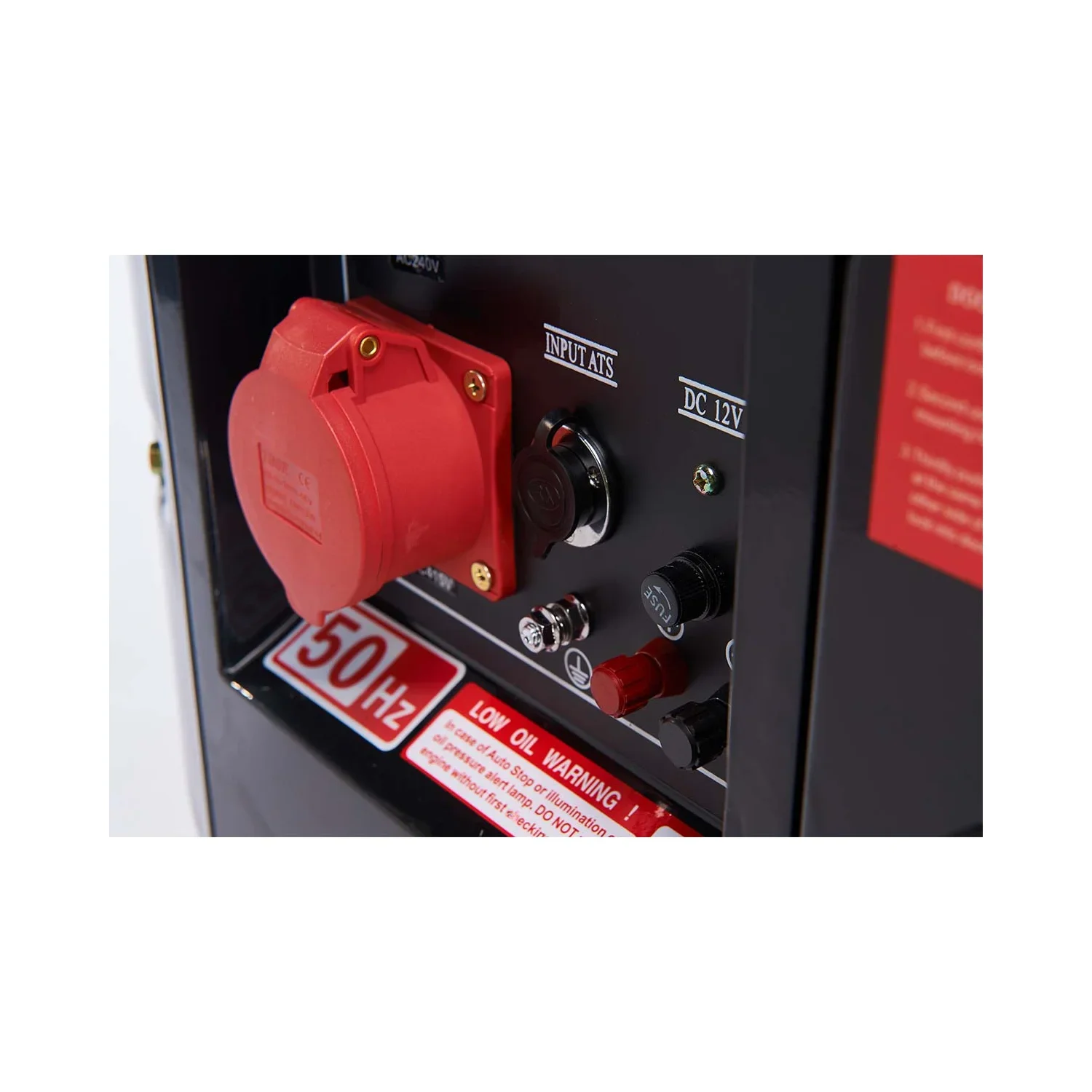 Дизельный генератор Warrior LDG6500SV3WRC-EU 5,5 кВт / 5 кВт Электрический пуск, фото №5