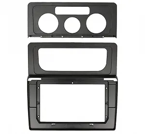 Перехідна рамка QBR 0182-82 під Volkswagen Caddy 2K 3 III 2004 2010 10 дюймів synthetic.ua - Фото 1