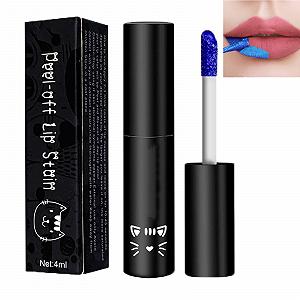 Блеск для губ Peel Off & Reveal Lip Stain Peel Off Lip Stain Lip Tint Lip Gloss Peel Off Lip Tint Lipstick Non-stick Cup Durable Waterproof Colourful Shimmer Lip Gloss - Фото 1